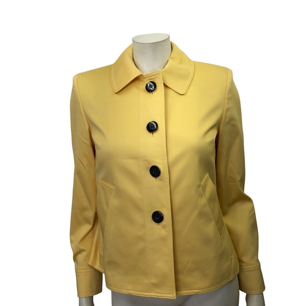 KASPER YELLOW JACKET SIZE 4PET - Picture 2 of 5